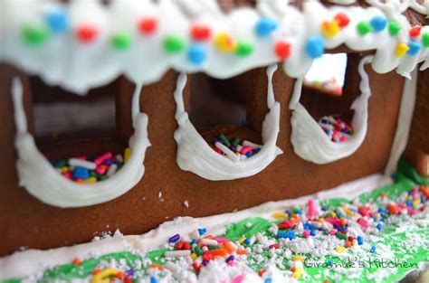 Gingerbread House (Recipe & Template) - The Flavor Bender