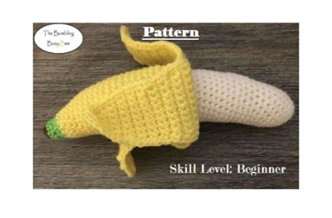 BANANA Crochet Pattern Digital PDF Instant Download - Etsy