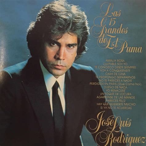 Cd José Luis Rodríguez Las 15 Grandes De El Puma - $ 399.99 en Mercado ...