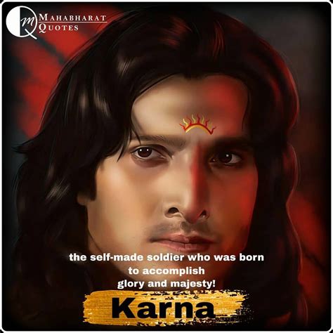 Mahabharat Quotes 🕉 on Instagram: “ Suryaputra Karna #mahabharatquotes ...