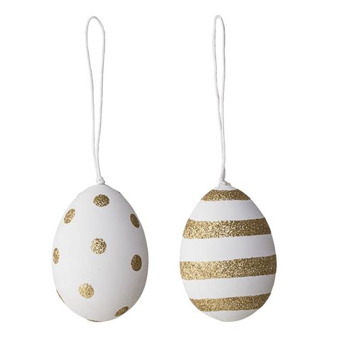 Gold Easter Egg Decorations By Idyll Home | notonthehighstreet.com