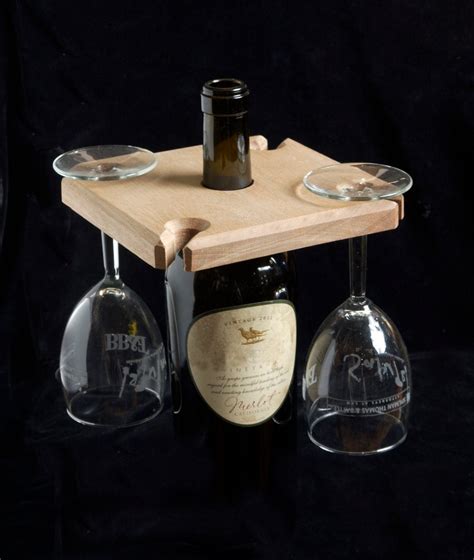 Over Bottle Wine Glass Holder