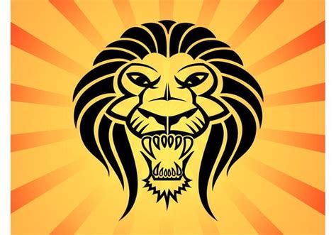 Lion Head Vector ai | UIDownload