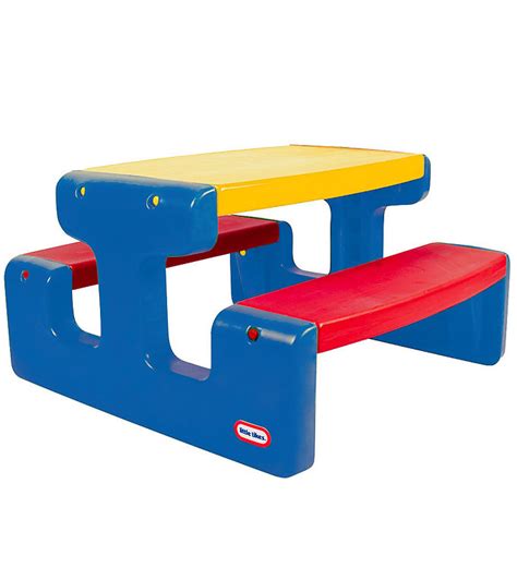 Little Tikes Table & Bench Set - Primary » Quick Shipping