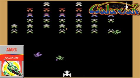 Galaxian Gameplay (Atari 2600) - YouTube