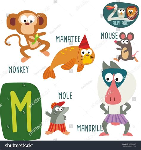 Monkey Manatee Mouse Mole: Over 7 Royalty-Free Licensable Stock Vectors & Vector Art | Shutterstock