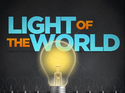 Light of the World PowerPoint Template | Clover Media