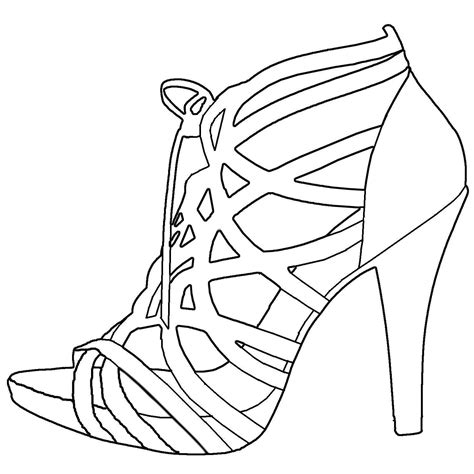 Shoe Drawing Template at GetDrawings | Free download