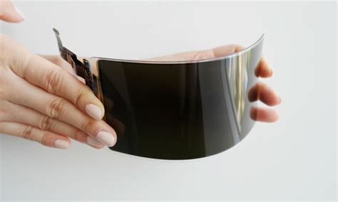 Unbreakable flexible OLED display can withstand a hammer - MaterialDistrict