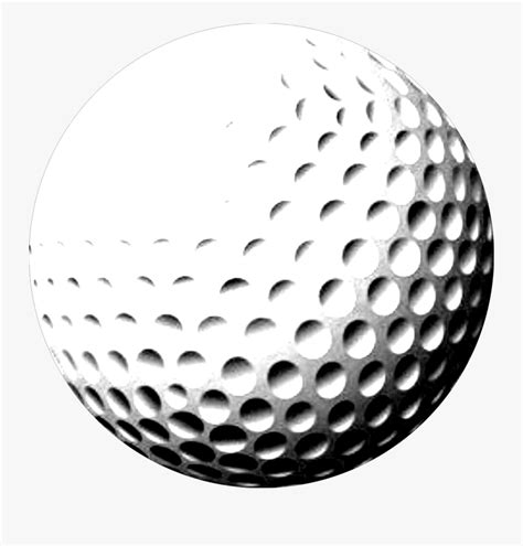 Clip Art Golf Ball Vector - Golf Balls Transparent Black , Free ...