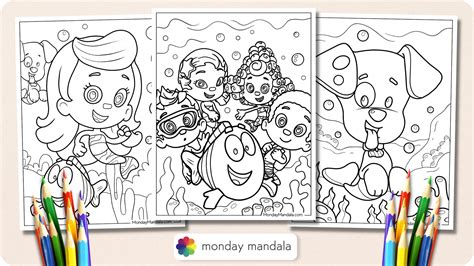 Bubble Guppies Deema Coloring Page