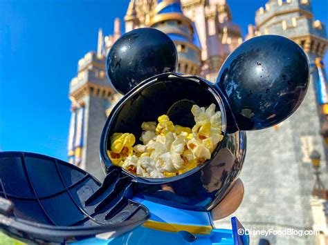 PHOTOS: He’s FINALLY Here! The 50th Anniversary Mickey Mouse Popcorn Bucket is Available NOW in ...