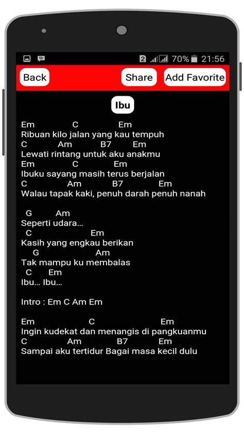 27 Lirik Lagu Ibu Iwan Fals Chord | Basgalanos