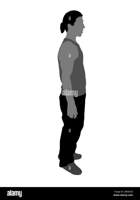 standing guy on isolated background Stock Vector Image & Art - Alamy