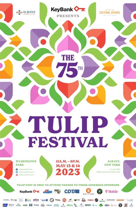 Albany Events Has Just Announced the 75th Annual Tulip Festival Line Up! - Radioradiox.com