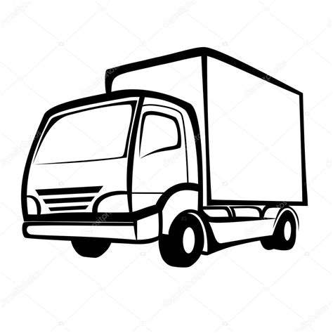 Delivery truck Stock Vector Image by ©fxm73 #59099601