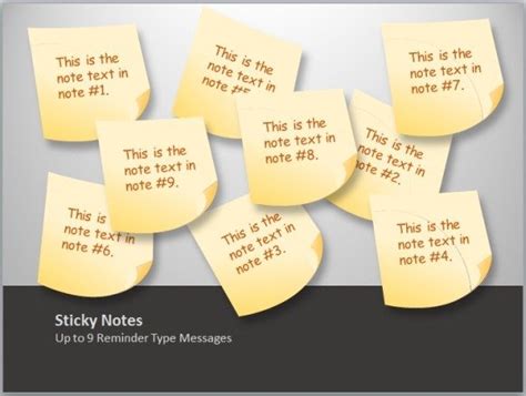 Animated Sticky Notes Template Toolkit For PowerPoint