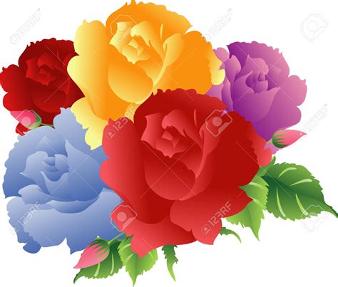 Colorful roses clipart 20 free Cliparts | Download images on Clipground ...