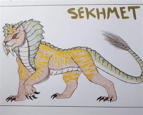 Titanus Sekhmet by BioZolrak97 on DeviantArt | Kaiju art, Fantasy ...