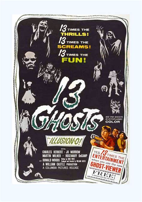 13 Ghosts (1960) DVD - Zeus