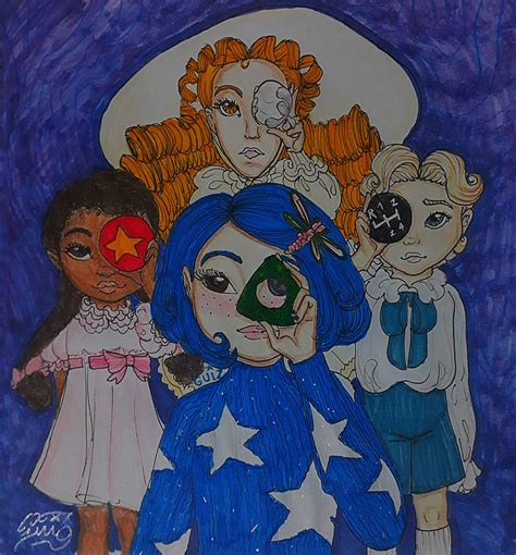 Coraline and the Three Ghost Children by GuiZSTAR on DeviantArt