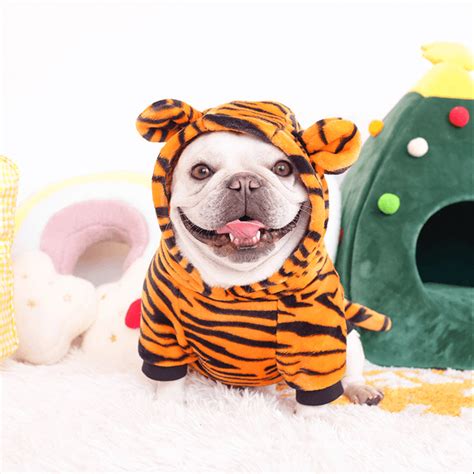 Tiger French Bulldog Costume - Frenchie Complex Shop