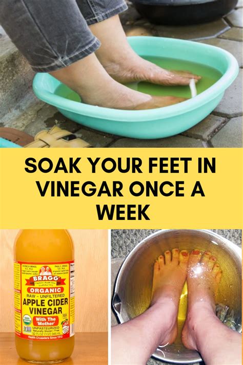 How to Make a Vinegar Foot Soak in 2024 | Foot soak vinegar, Apple cider vinegar foot soak, Vinegar