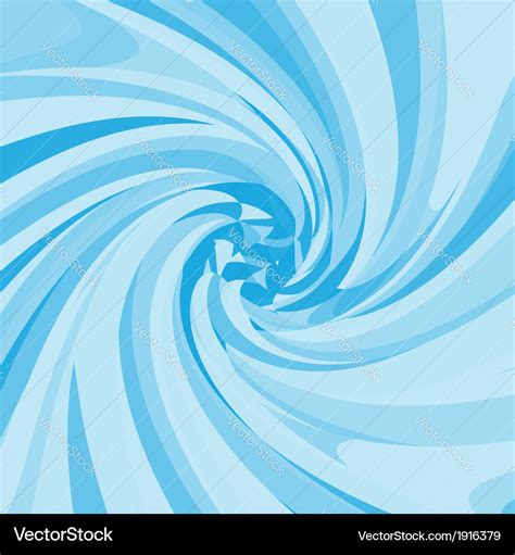 Light blue background with swirl Royalty Free Vector Image