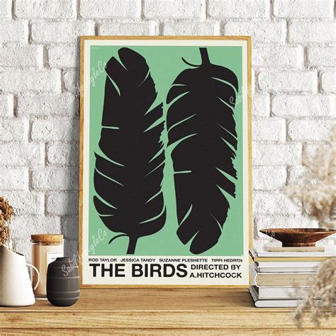 The Birds Horror Movie Poster Halloween Gifts - Etsy