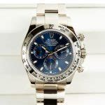 Blue Heaven – The Replica Rolex Daytona In White Gold With Blue Dial ...