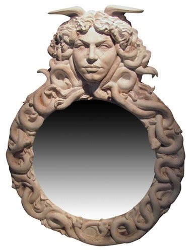 Medusa Mirror -$3800 | Medusa, Mirror, Lion sculpture