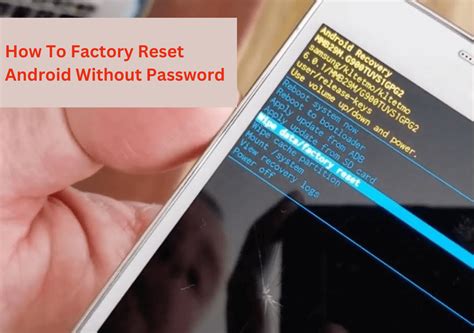 How to Factory Reset Android Without Password in 3 Easy Ways - EaseUS