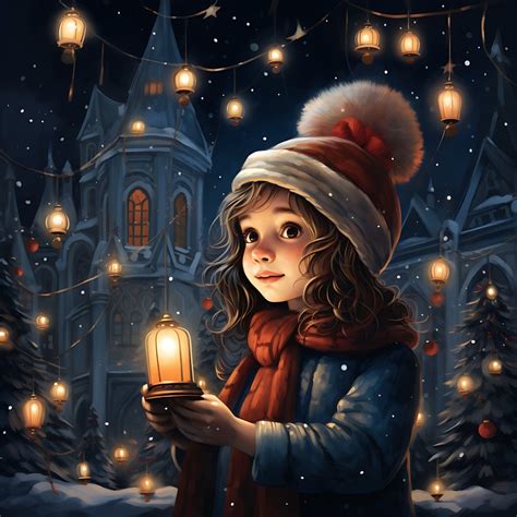 Enchanted Winter Eve - Photoshop images