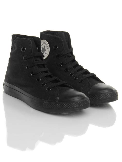 Buy Converse Men Black All Star Canvas Mono Hi Casual Shoes - Casual ...