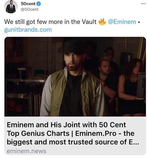 50 Cent Admits There are More Joints with Eminem in Vault | Eminem.Pro ...