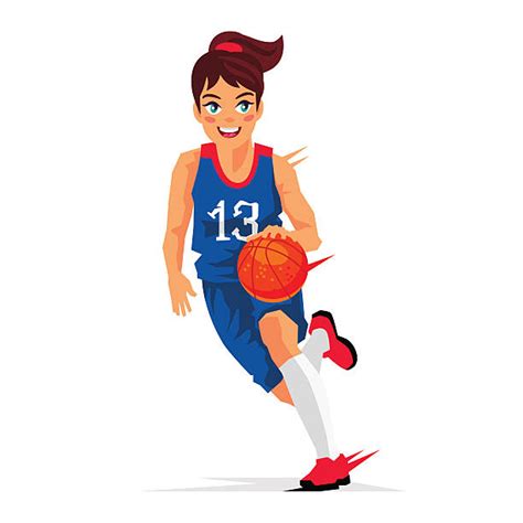 Girl Basketball Player Clipart Shooting