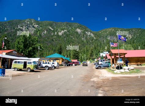 Small town yellow pine idaho hi-res stock photography and images - Alamy