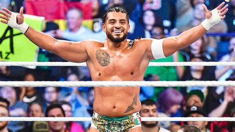 WWE Star Santos Escobar Discusses His Career Goals For 2024