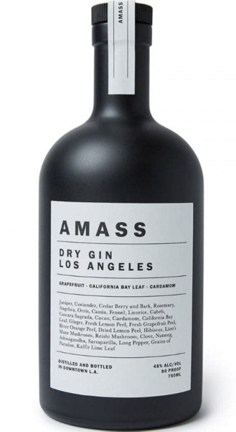 AMASS GIN DRY LOS ANGELES 750ML – Remedy Liquor