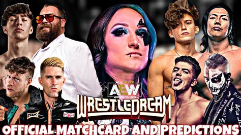 AEW WrestleDream - Official Matchcard and Predictions | Boom Wrestling ...