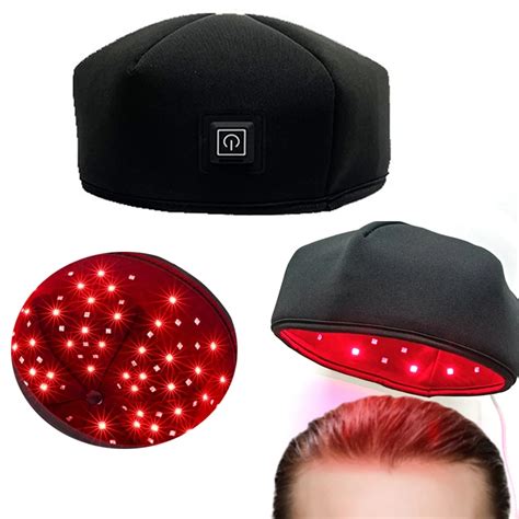 Led Hair Growth Cap Red Light Therapy Devices Depression Anxiety And Stress Relief Head Pain ...