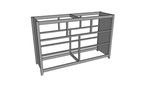 Modern Dresser Build Plans — 731 Woodworks