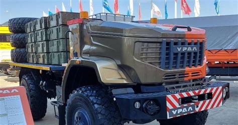 “Ural” prototype sees first unmanned military truck unveiled in Russia ...