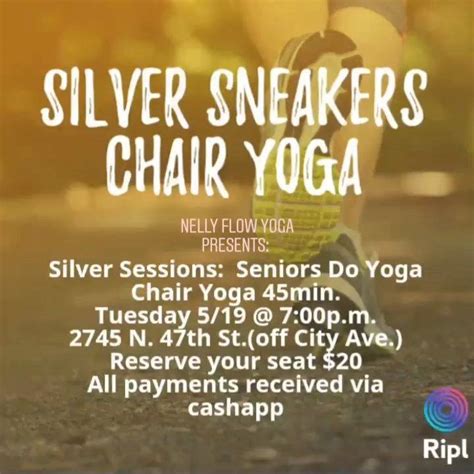 Silver Sneakers Chair Yoga Session Calling all Seniors! It is ...