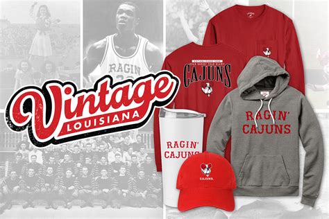 UL Lafayette launches Vintage Louisiana Collection gear, merchandise ...