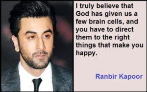 Best and Catchy Motivational Ranbir Kapoor Quotes And Sayings