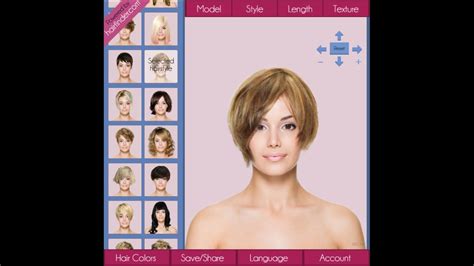 Free virtual hairstyles app | Virtual reality or augmented reality to try on new haircuts