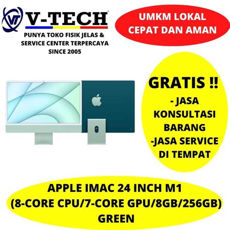 V-TECH APPLE iMac 24 Inch M1 Green