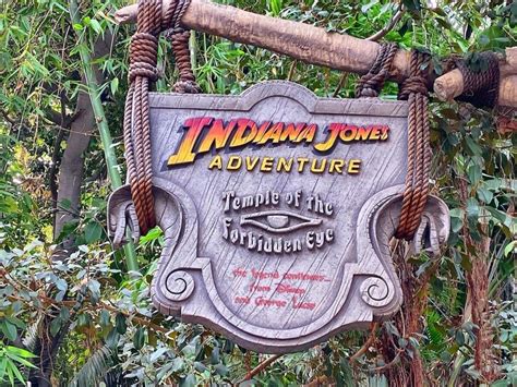 Indiana Jones Adventure Attraction Disneyland