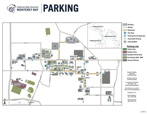 Map and Directions | California State University Monterey Bay